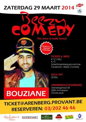 Beezy Comedy brengt Berberse comedy naar Arenbergschouw
