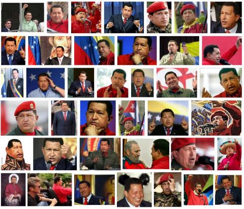 De spectrale aanwezigheid van Hugo Chávez