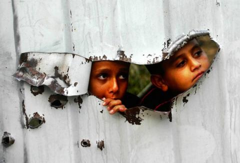 Palestijnse kinderen in Israëlische detentie