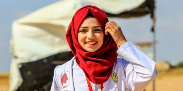 Verpleegster Razan Al-Najar